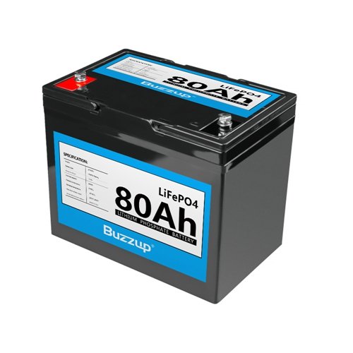 12V 80Ah LiFePO4 Lithium Battery Pack